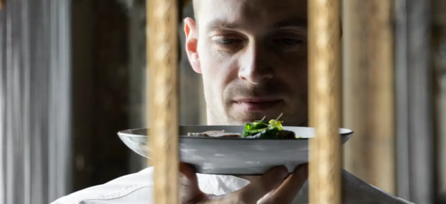 Emmanuel Pilon Chef at the restaurant Le Louis XV Alain Ducasse